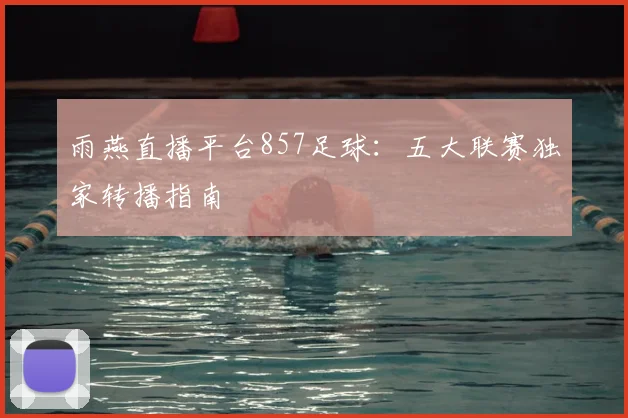 雨燕直播平台857足球：五大联赛独家转播指南